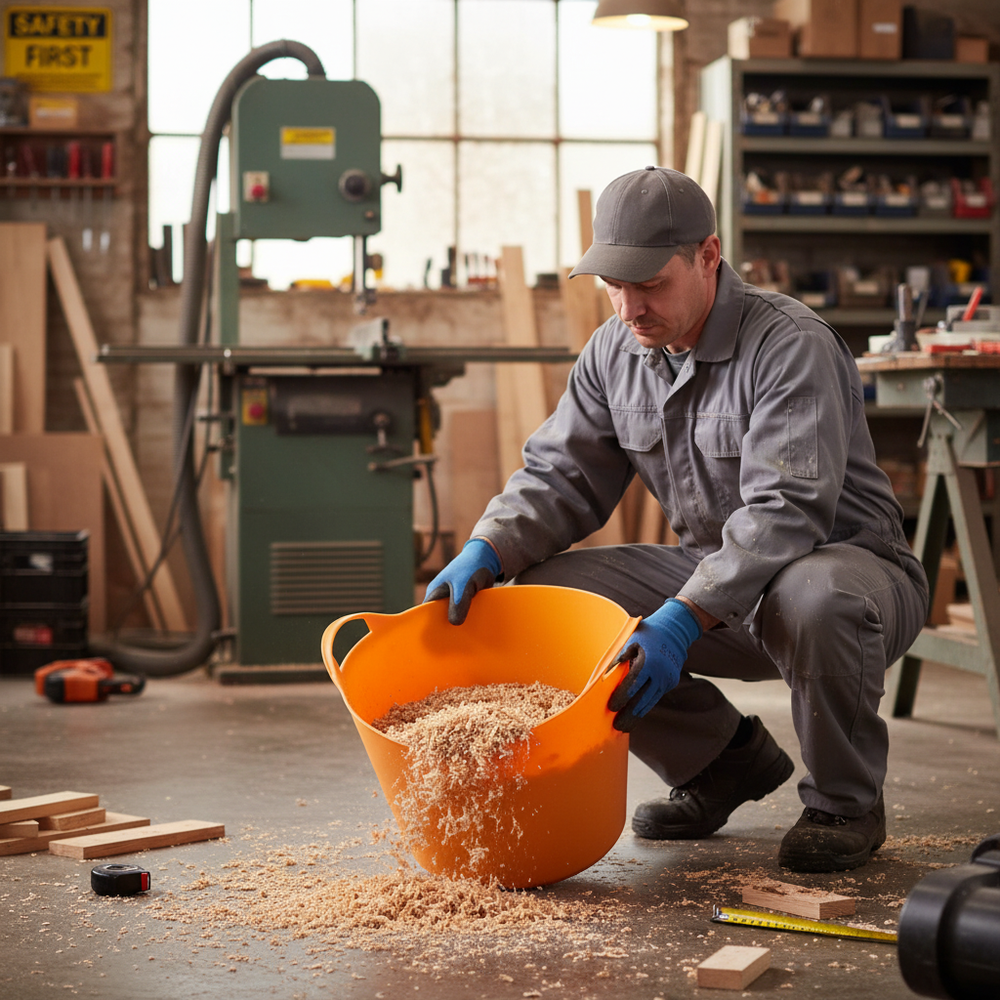 Heavy Duty Flexi Tubs for Versatile Storage Solutions - Side view