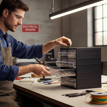 Premium Plastic Storage Units with 4 Drawers for Organizing